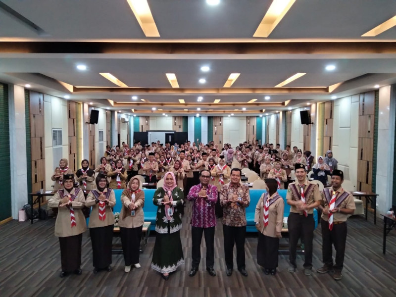 Disdik Pekanbaru Gelar Pelatihan Kursus Pembina Dasar Pramuka Bagi Kepala SMP se-Kota Pekanbaru