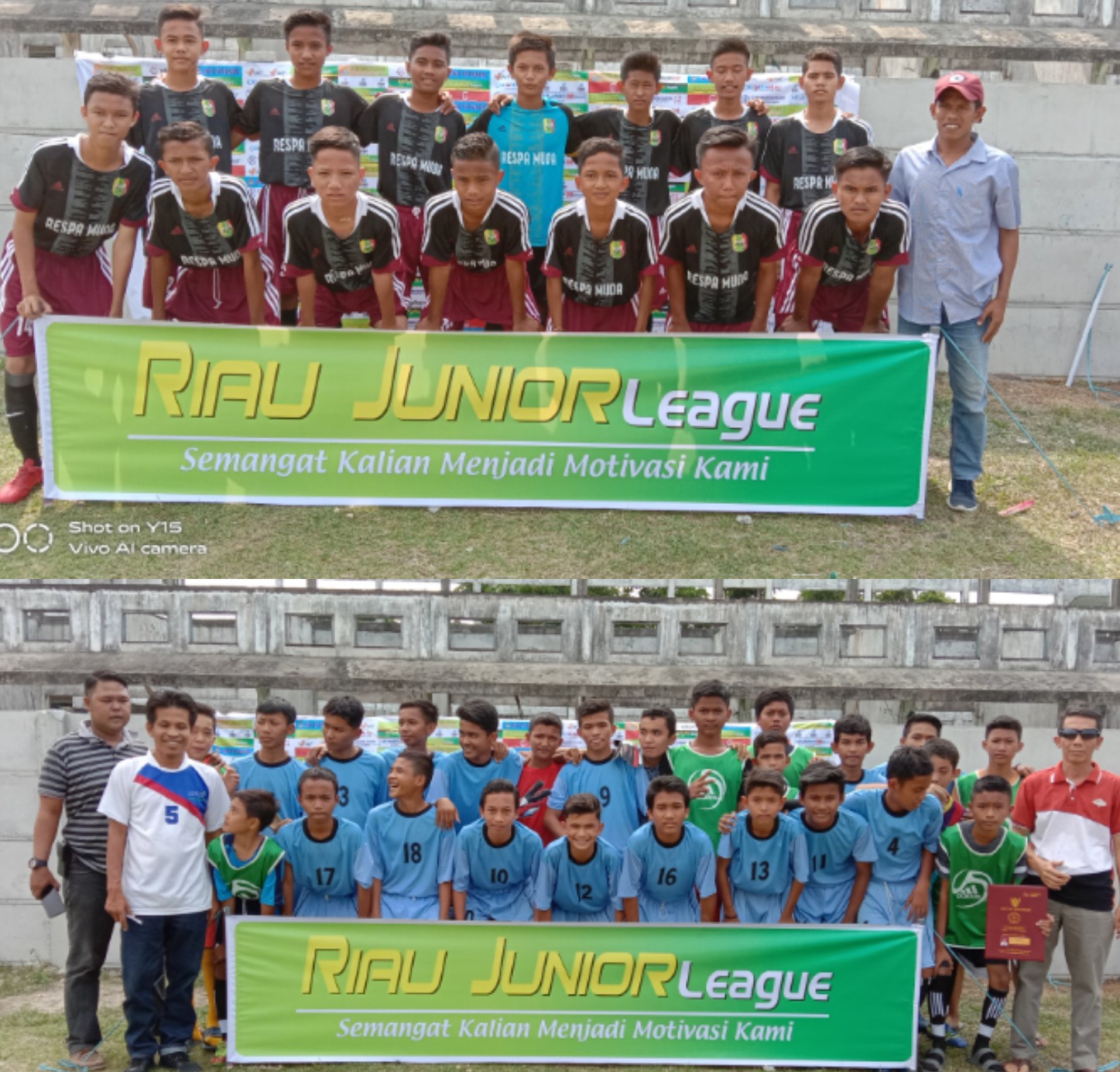 Respa Muda Pesta Gol, Rizky  Cetak Hattrick Perdana Di RJL 2019