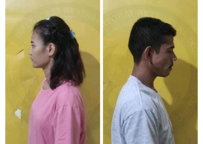 Jual Narkoba, Pasangan Kumpul Kebo di Pekanbaru Ditangkap