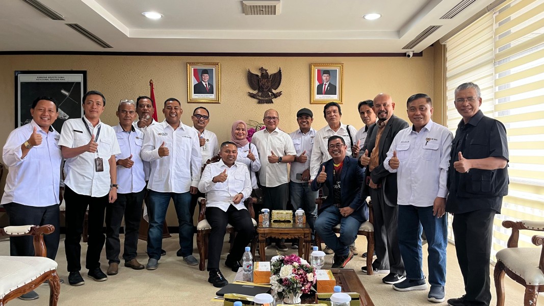 PWI Riau Dukung Program Pemprov, Gubri Wahid Siap Berkolaborasi