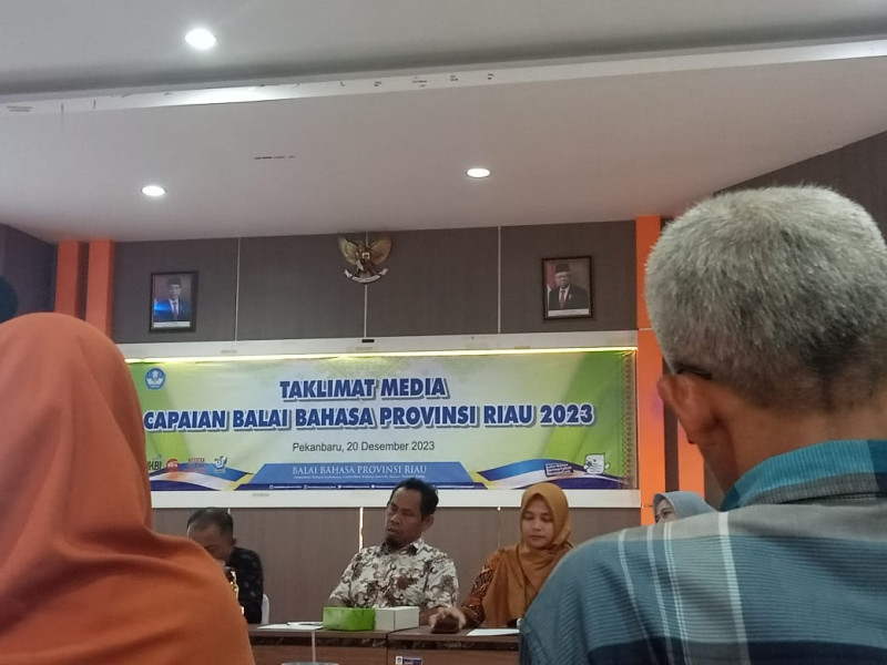 Capaian Kinerja Balai Bahasa Provinsi Riau 2023
