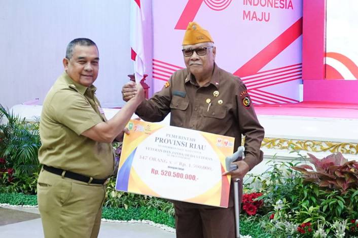Pemprov Riau Beri Sagu Hati untuk 347 Veteran
