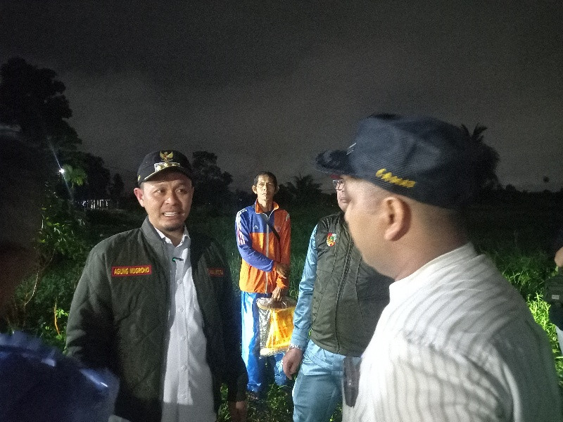 Wako Agung Tinjau Titik Rawan Banjir Pekanbaru