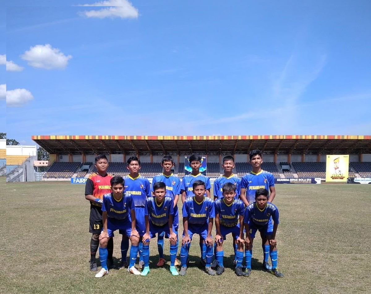 Bungkam Kampar 3-0, Pekanbaru U-14,Tantang Siak di Final Kejurda Sepakbola Piala Gubri 2021