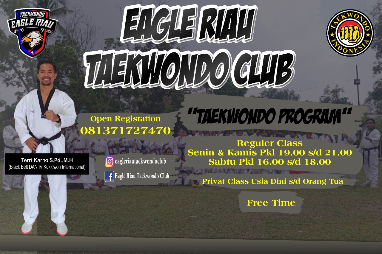 Eagle Riau Taekwondo Club'  dan Komitmen Cetak Taekwondoin Berprestasi 