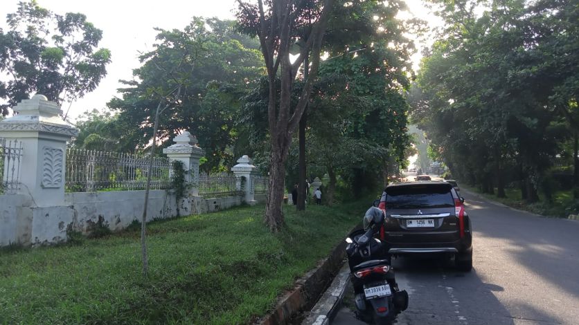 Pagar Rumah Dinas Gubernur Riau Dibongkar Maling, Padahal Ada Petugas Jaga