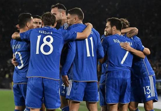 Ditahan Ukraina, Italia Lolos Euro 2024