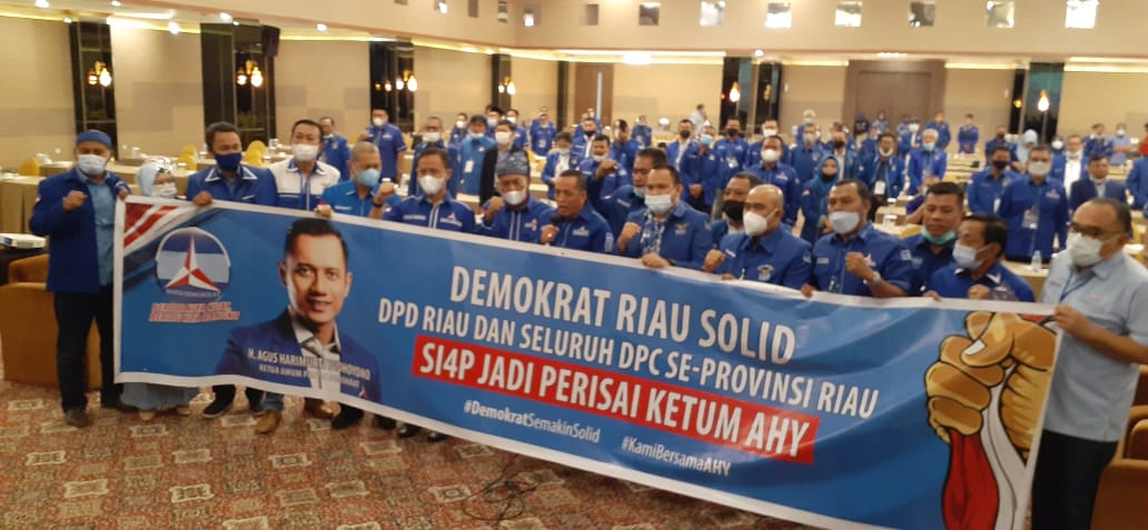 Tegas Tolak KLB, Demokrat Riau Keluarkan Maklumat