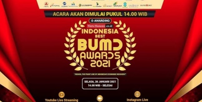 Enam BUMD Jabar Raih Penghargaan dalam Indonesia Best BUMD Award 2021
