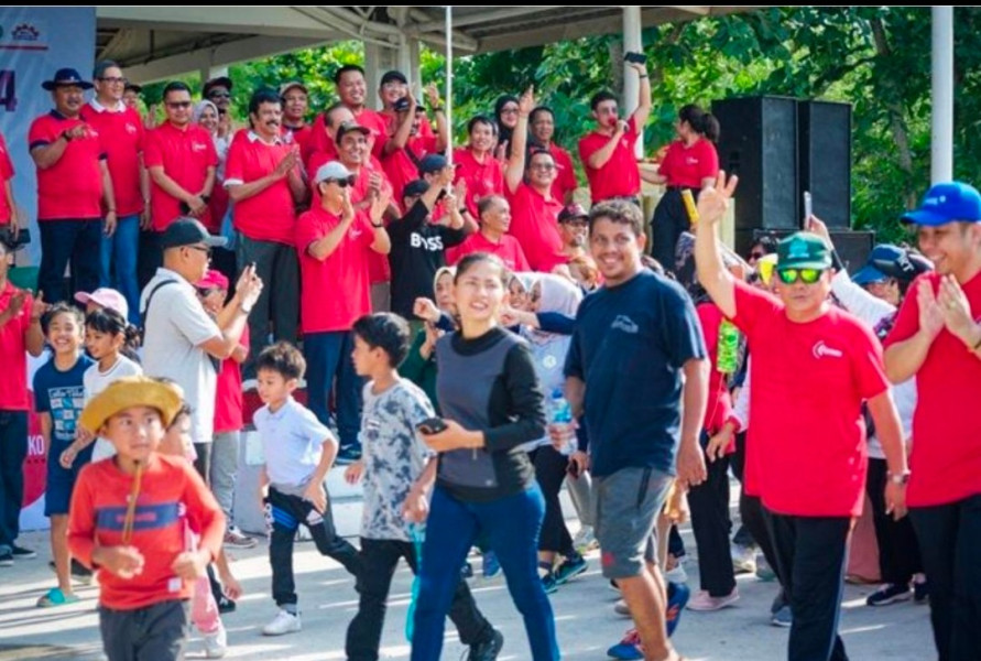 Dihadiri Bupati Pelalawan, Perayaan May Day di RAPP Berlangsung Meriah