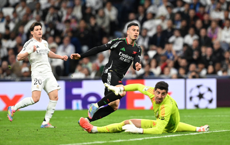 Arsenal Tekuk Raja Eropa 2-1 di Santiago Bernabeu