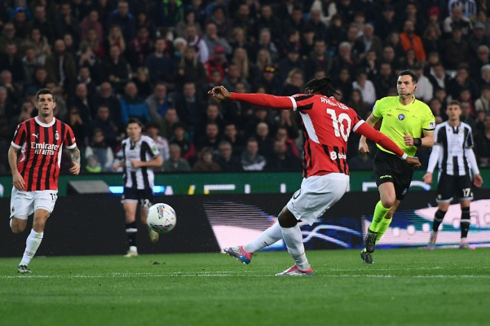 AC Milan Menang Besar di Kandang Udinese, Skor Berakhir 4-0