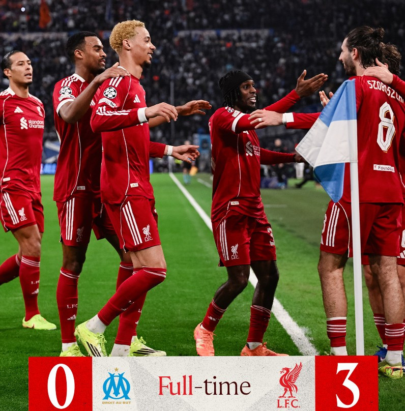 Szoboszlai Menggila, Liverpool Menang Telak di Kandang Marseille