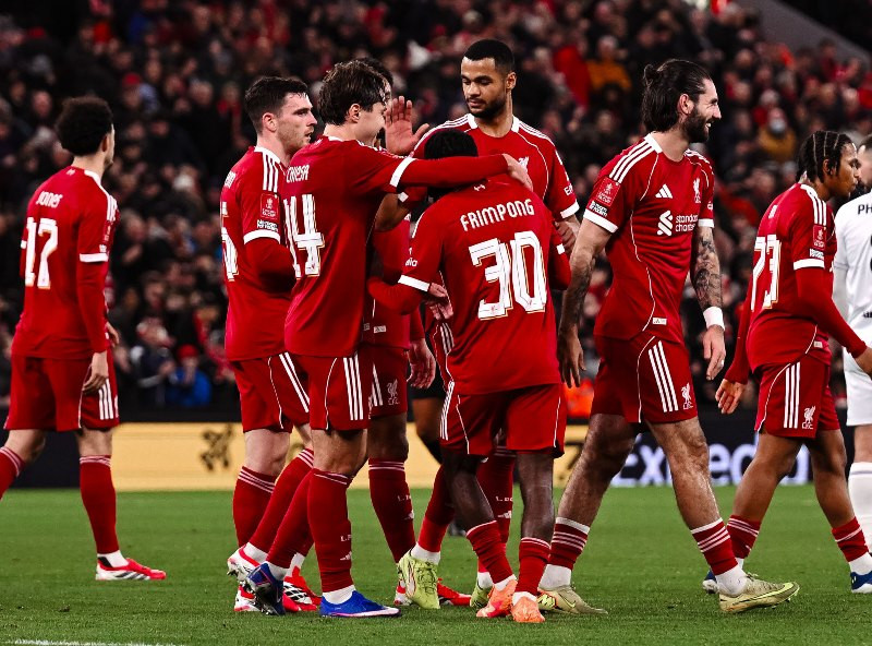 Hasil Piala FA: Liverpool Tekuk Barnsley, Wirtz dan Ekitike Cetak Gol