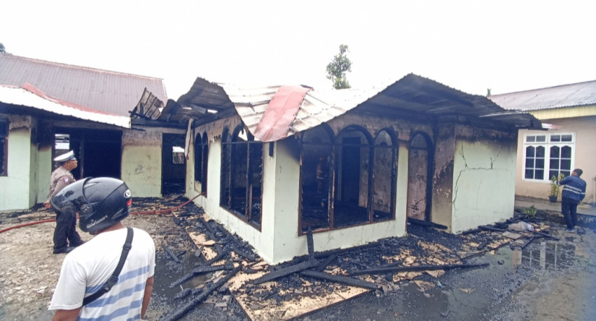 Satu Unit Rumah di Tanjung Rhu Hangus Terbakar, Kerugian Ditaksir Rp400 Juta