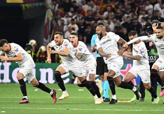 Sevilla Juara usai Kalahkan AS Roma Lewat Adu Penalti