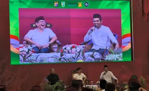 Polda Riau Gelar Kajian Subuh Ilmiah, UAS: Orang Beriman Seperti Pohon Kayu