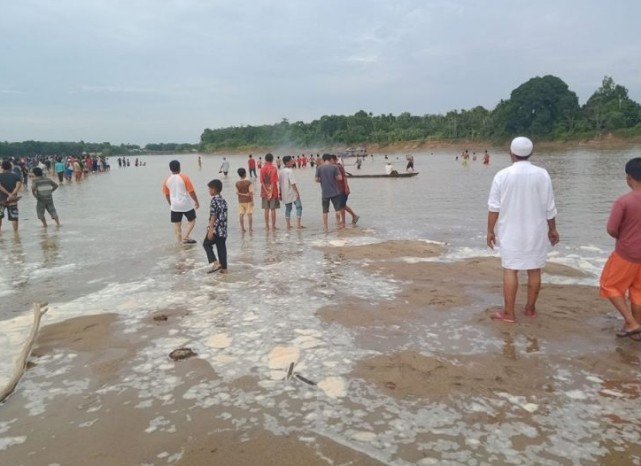 Empat Orang Anak Tenggelam Di Sungai Indragiri, Satu Ditemukan