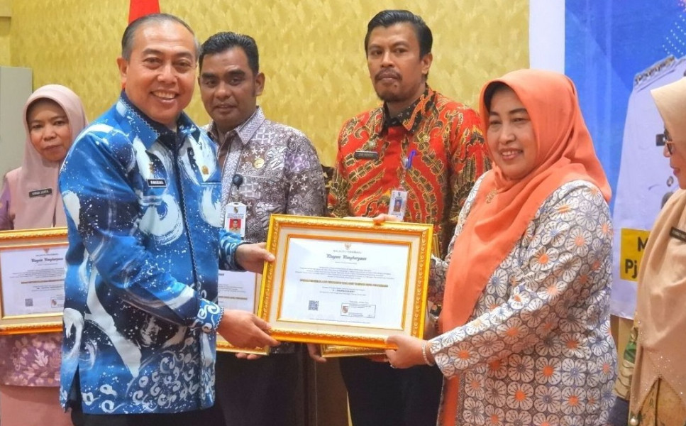 BPKAD Pekanbaru Raih Penghargaan Hasil Audit Sistem Kearsipan Internal Tahun 2022