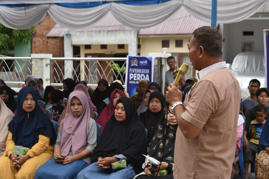 Sigit Yuwono Laksanakan Penyebarluasan Perda Kota Pekanbaru tentang Retribusi Pelayanan Kesehatan