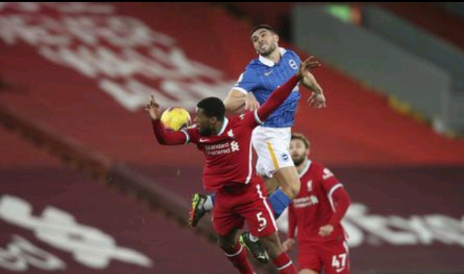 Hasil Liga Inggris: Liverpool Takluk 0-1 dari Brighton di Anfield