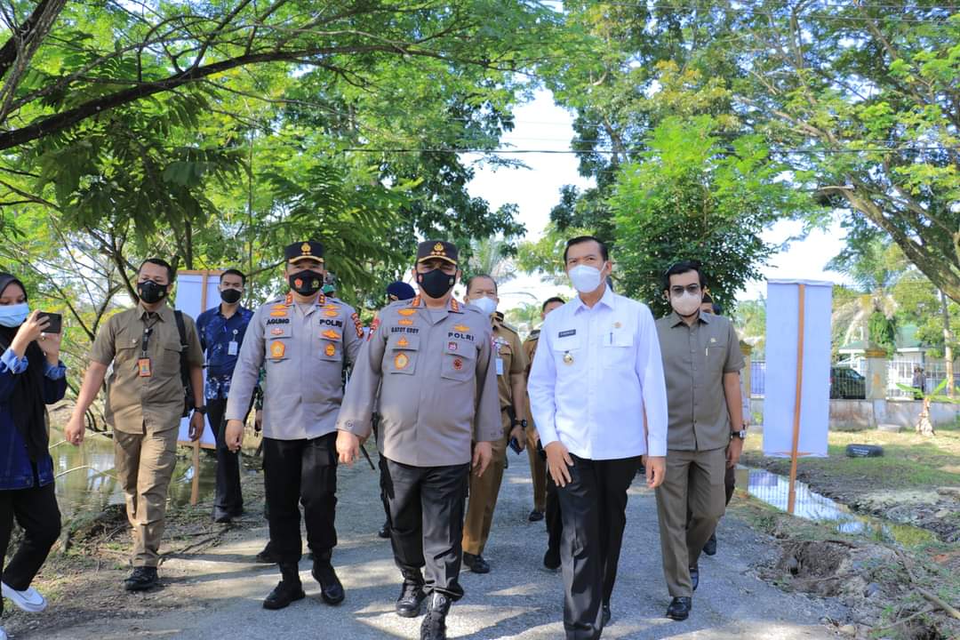 Usai Presiden, Giliran Wakapolri yang Datangi Kota Pekanbaru Tinjau PPKM