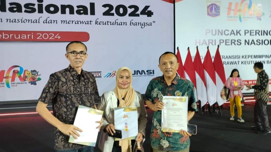 3 Wartawan Riau Terima Penghargaan Kartu Pers Nomor Satu dari PWI Pusat
