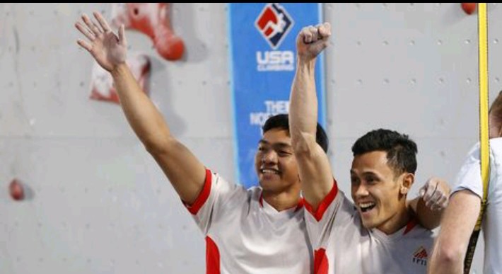Atlet Indonesia Raih Medali Emas Piala Dunia Panjat Tebing 