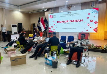 Semarak HUT ke-81 RI, Imigrasi Pekanbaru Gelar Donor Darah dan Cek Kesehatan Gratis