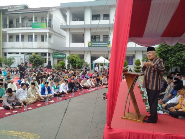 Hadirkan Din Syamsuddin dan Kapolda Riau, Umri Santuni Seribu Yatim dan Dhuafa