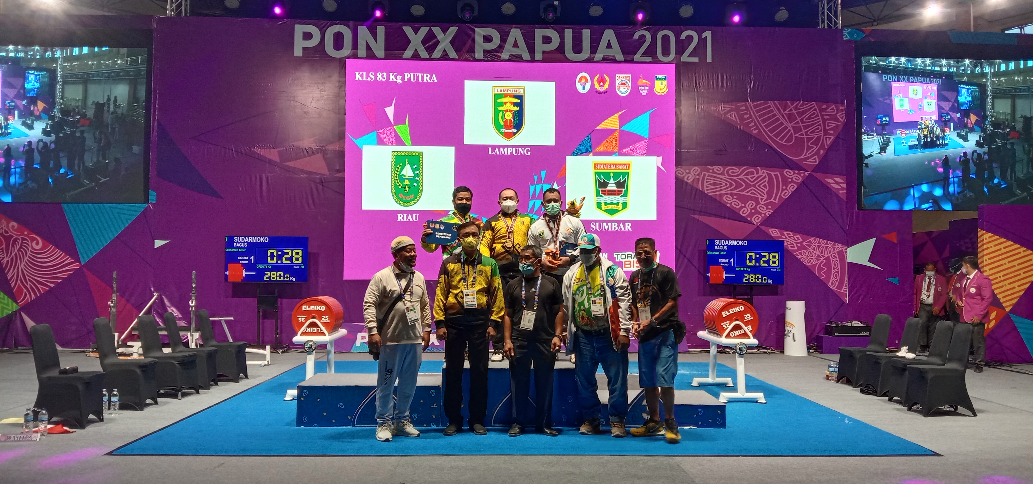 Hari Kedua Angkat Berat, Andre Satria Raih Emas Kalahkan Juara Dunia dari Lampung