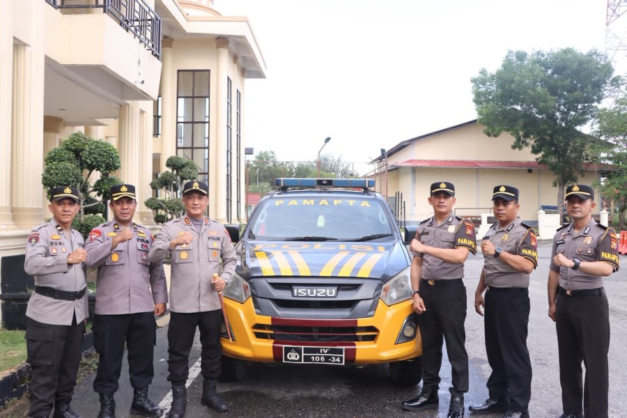 Kapolres Rohil Launching Pamapta Guna Peningkatan Inovasi Pelayanan Terpadu Kepolisian