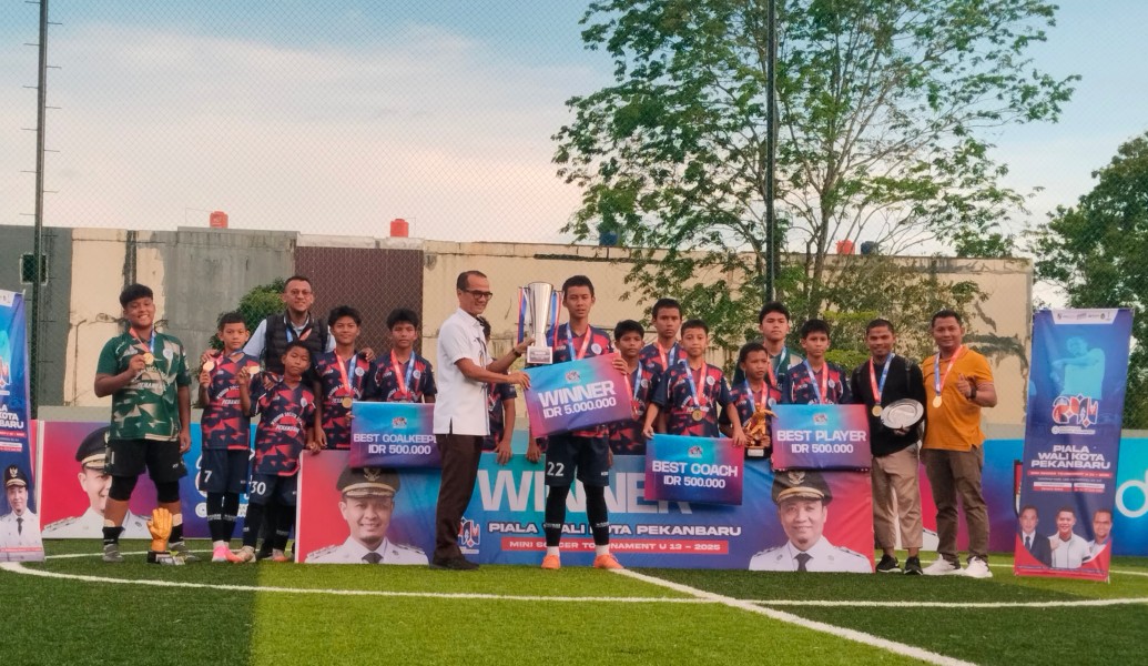 Turnamen Mini Soccer U 13 Piala Walikota Resmi Di Tutup, Wahana SS Borong Gelar