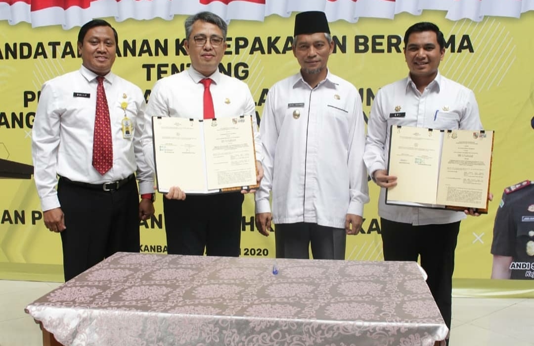 Lakukan Pendampingan dan Penegakan Hukum, Bapenda Gelar Perjanjian Kerjasama Dengan Kejari Pekanbaru