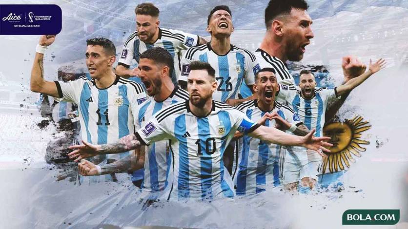 Drama Adu Penalti, Argentina Juara Piala Dunia 2022