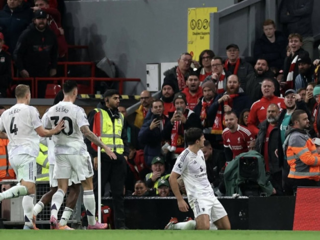 Manchester United Permalukan Liverpool di Anfield, The Reds Kalah Empat Kali Beruntun