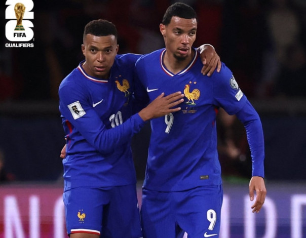Hasil Kualifikasi Piala Dunia: Prancis Hajar Azerbaijan