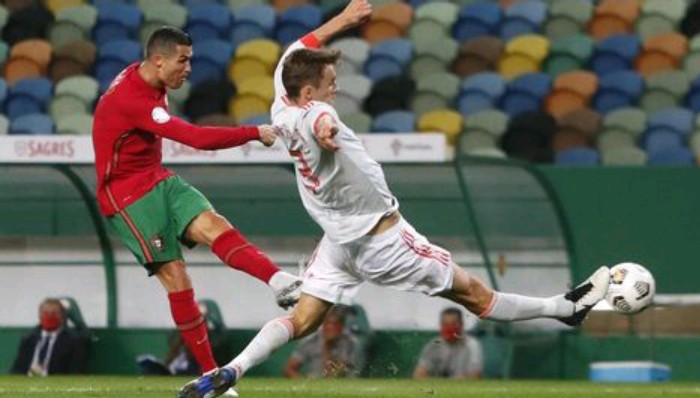 Ronaldo Gagal Cetak Gol, Portugal vs Spanyol Imbang 