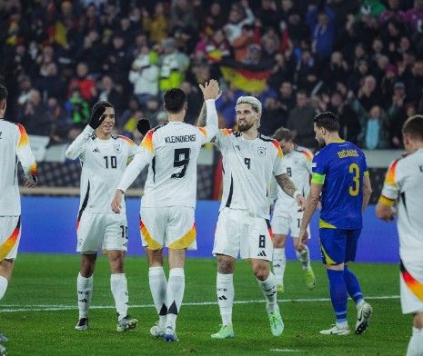 Lumat Bosnia-Herzegovina 7-0, Jerman Cetak Rekor di Nations League