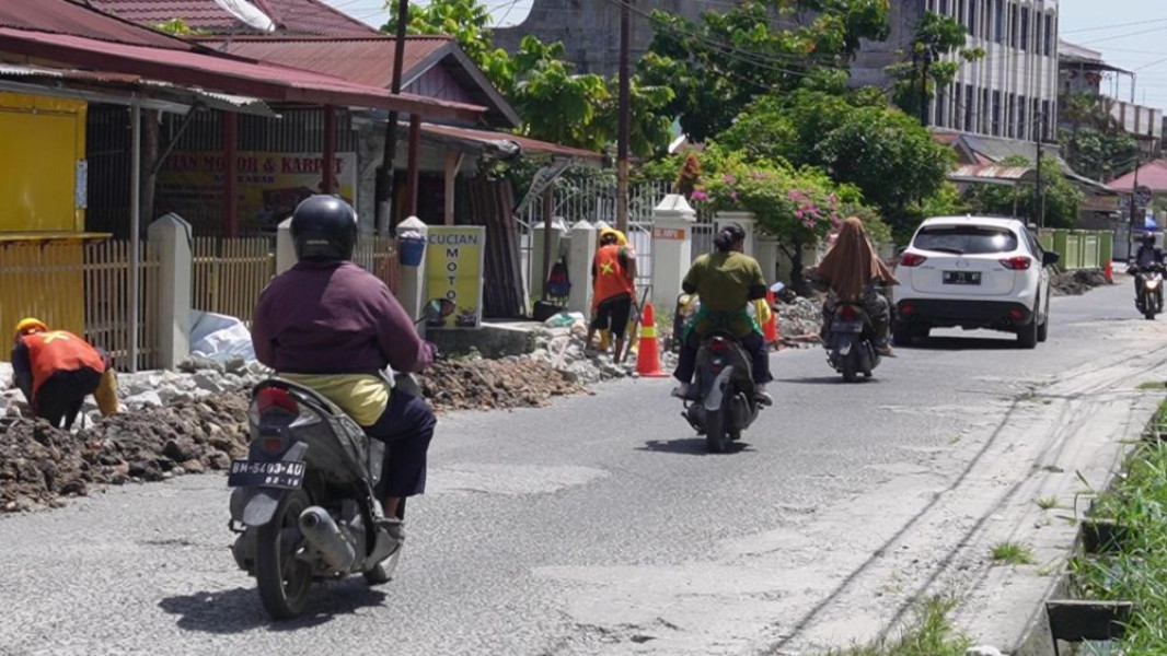 Jalan di Pekanbaru Rusak Dampak Pengadaan Air Bersih, Ini Kata Sekdako