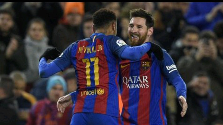 Pesan Hangat Neymar untuk Messi Jelang Barcelona Kontra PSG