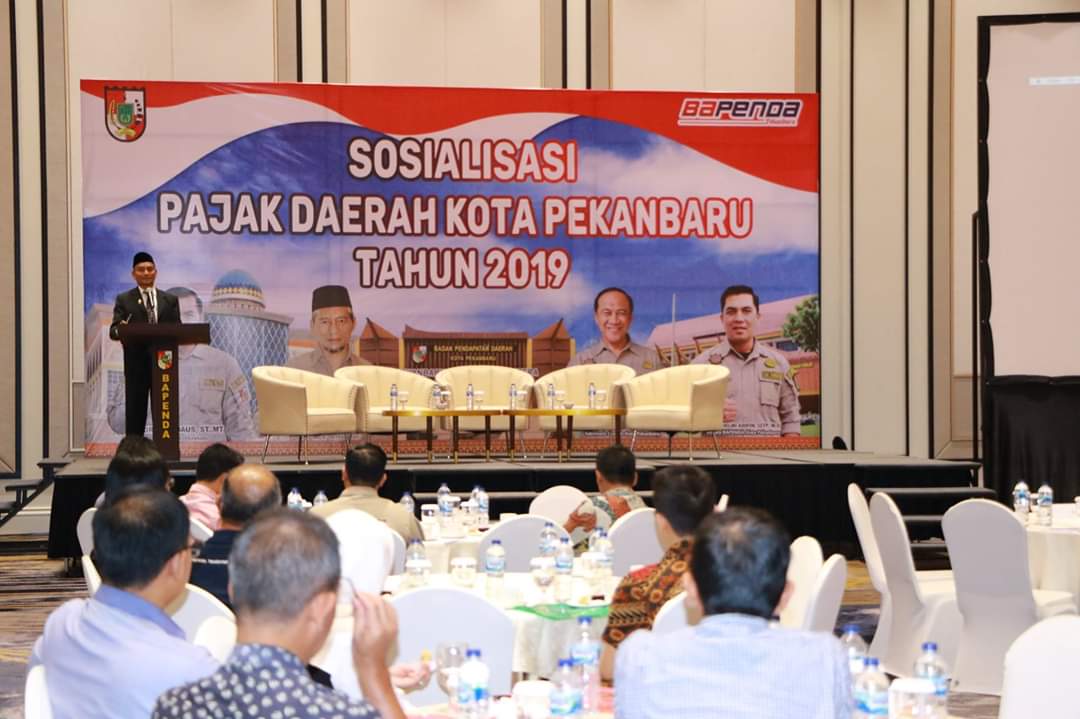 Wakil Walikota Pekanbaru Buka Sosialisasi Pajak Daerah