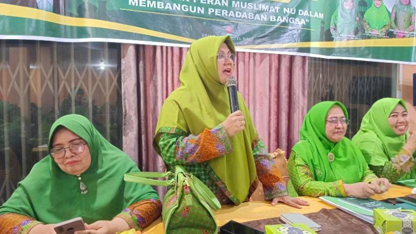Terpilih Aklamasi, Dr Afni Z Pimpin Muslimat NU Kabupaten Siak