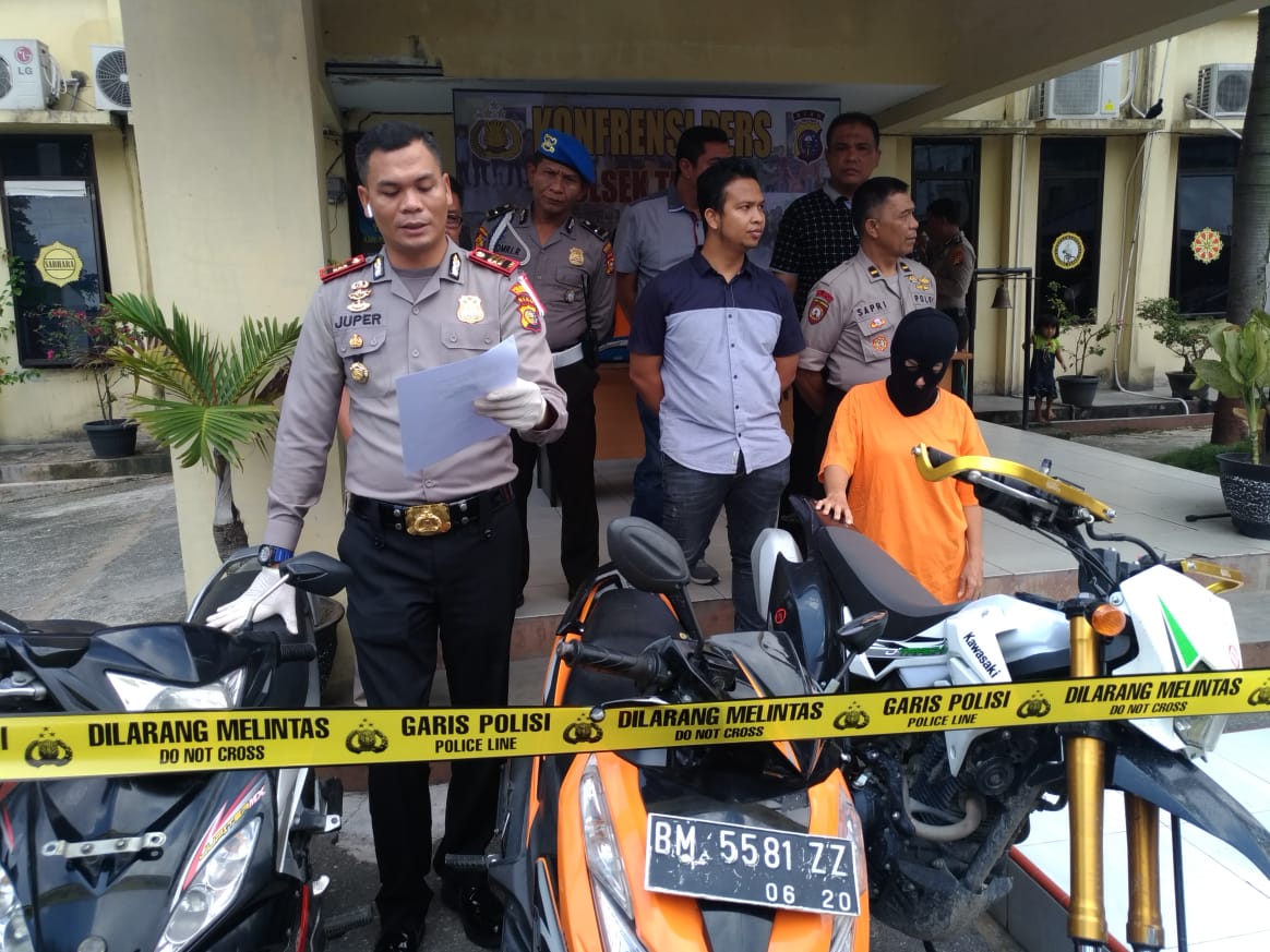 Kembangkan Kasus Narkoba, Polisi Tangkap Penampung Motor Curian