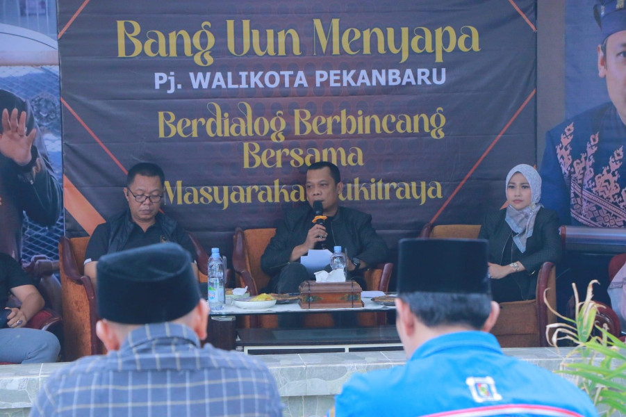 Bang Uun Menyapa Warga Tangkerang Selatan