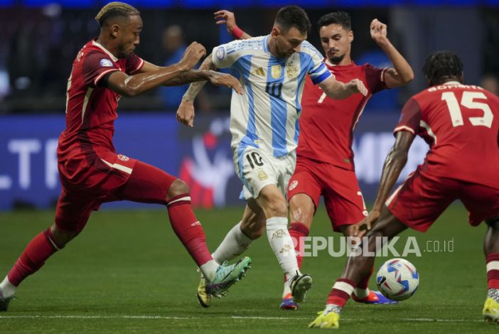 Ini Rekor Baru Messi Saat Argentina Libas Kanada pada Copa America
