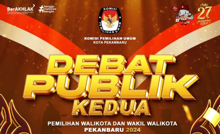 Jangan Lupa, Nanti Malam Debat Publik Kedua Pilwako Pekanbaru