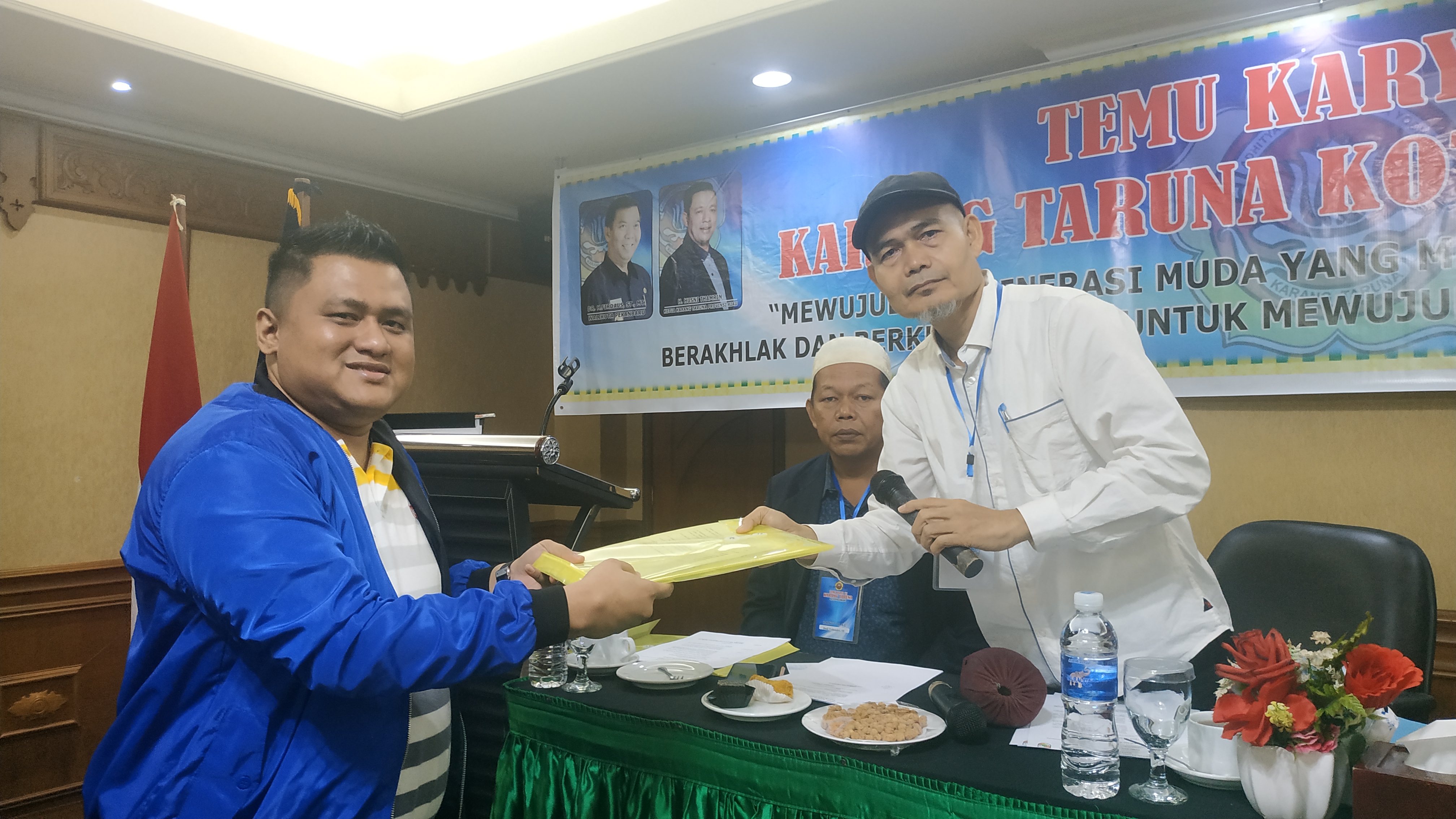 Ade Fitra Terpilih Sebagai Ketua Karang Taruna Pekanbaru Periode 2020-2025