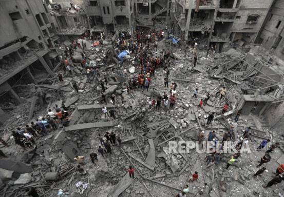 Tentara Israel Sulap Bangunan Palestina di Gaza Jadi Tempat Ibadah Yahudi