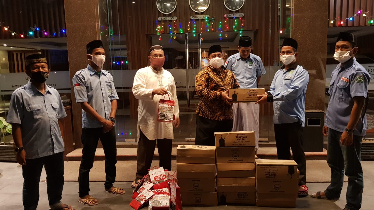 BKPRMI dan DMDI Riau Terima 20 Paket Sembako dari JK